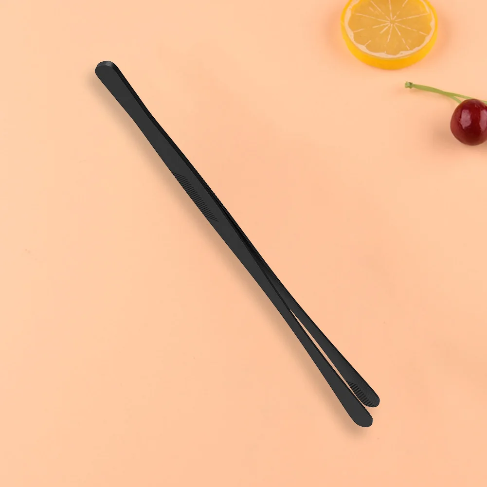 2PCS Kitchen Tongs for Cooking Stainless Steel Cooking Tongs Tweezers Metal Fine Kitchen Utensils for Serving BBQ Pasta Salad