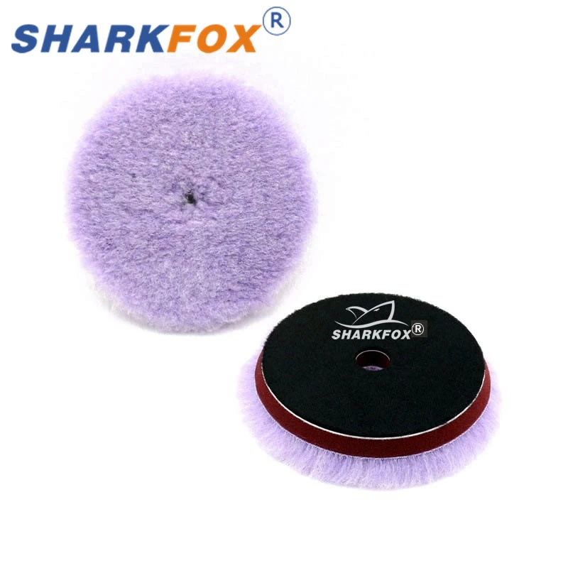 

5/6 Inch Wool Polishing Pad High Density Lambs Woollen Polish Buffing Pad Car Polisher Buffing Waxing