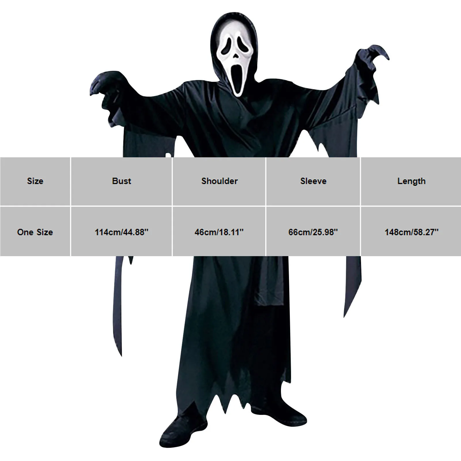 Men Halloween Fancy-Dress Costume For Men, Regular One Size