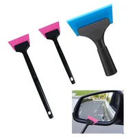 Window Tinting Tool Quarter Window Small Rubber Squeegee Kit for Car Front Windows Rear Glass Cleaning Film Installation Scraper 1