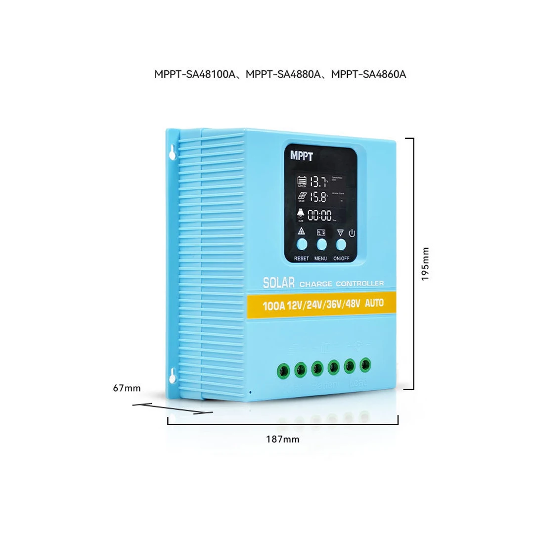 Solar Energy Controller MPPT Fully Automatic Universal Type for Identifying 12V,