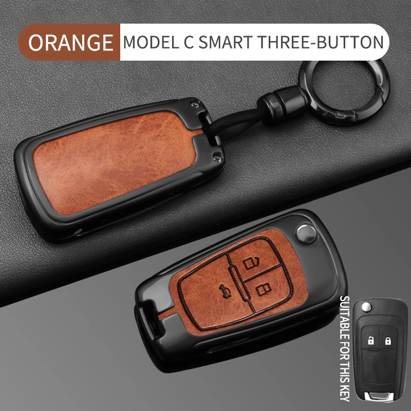 Premium Leather Car Key Cover and Accessory