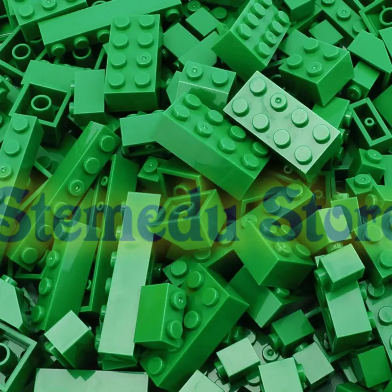 125/250g Building Blocks Bulk Lot Pack Sorted By Color Bricks Block Plate Small Particles Bulk Compatible LeDUO - Image 14