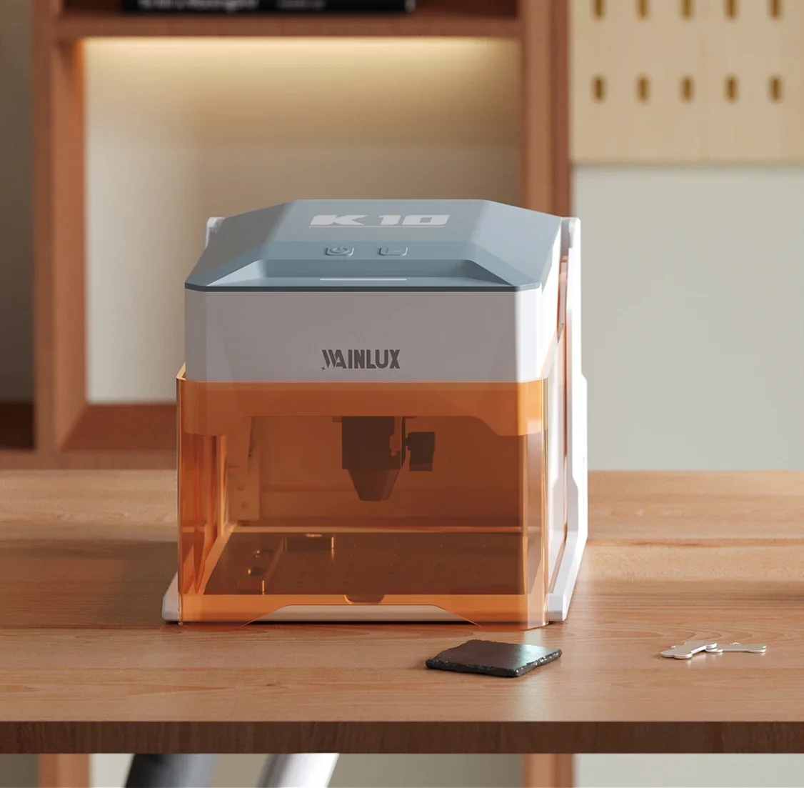 WAINLUX K10 3W レーザー刻印機 Wainlux-ミニレーザー彫刻および