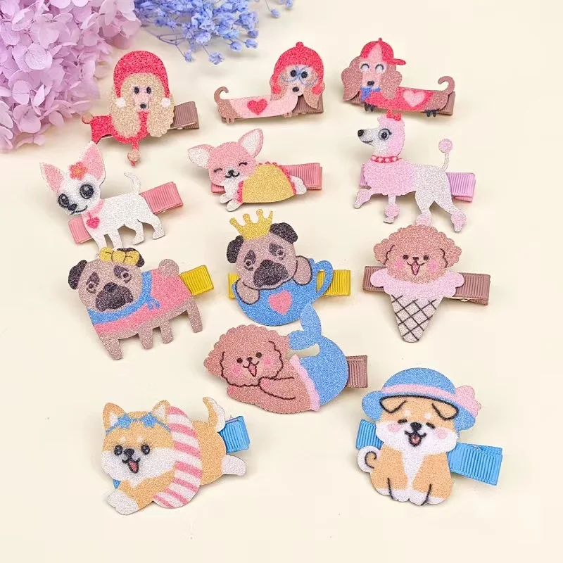 Рисунок 4 - Зажим для волос с блестками для детей