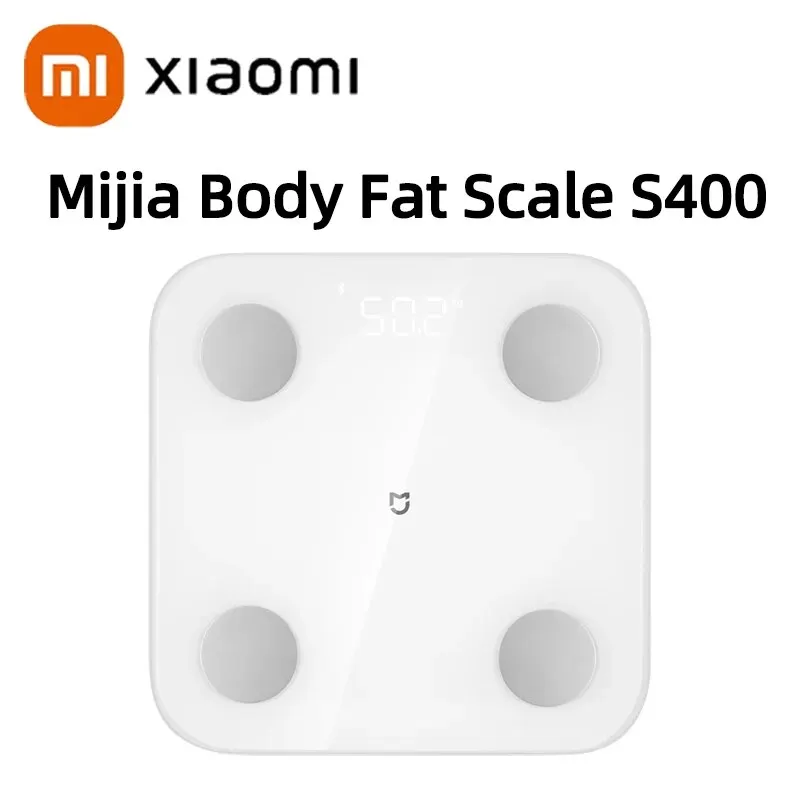 Weight Scale Xiaomi Body Fat Scale S400 Bluetooth 5.0 Smart Home 150KG