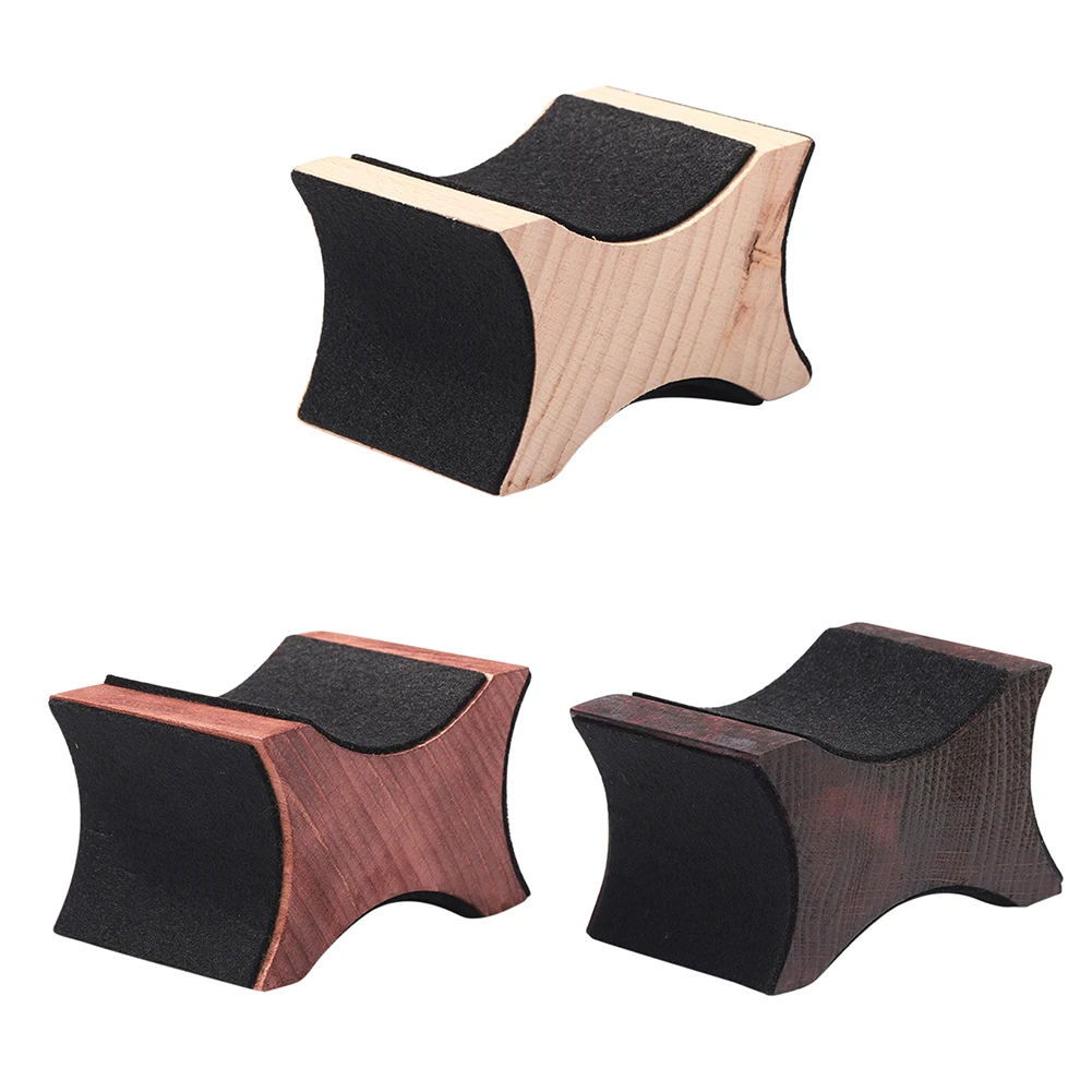 2 in 1 Guitar Neck Rest Support Wooden Luthier Guitar Ukulele Stand Rack Bracket Stringed Instruments Accessories