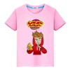 Влад Бумага А4 100%Cotton T-shirt Short Tops boys pride tshirt y2k one piece Merch A4 Lamba Summer Anime Tees kids clothes girls 4