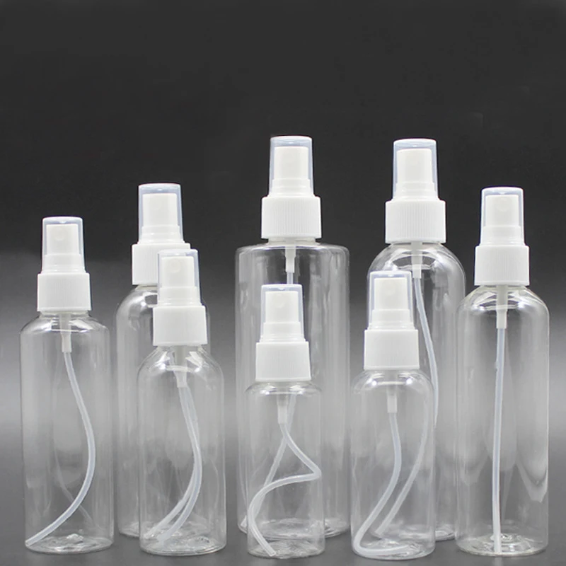

1PC Multi Size PET Transparent Portable Mini Perfume Sprayer Bottle Refillable Empty Spray Pump Cosmetic Container