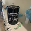 Large Capacity Tinplate Piggy Bank No Exit Iron Tank Money Box Saving Coin Home Decorative Ornaments Can Hold 3000 Coins 5