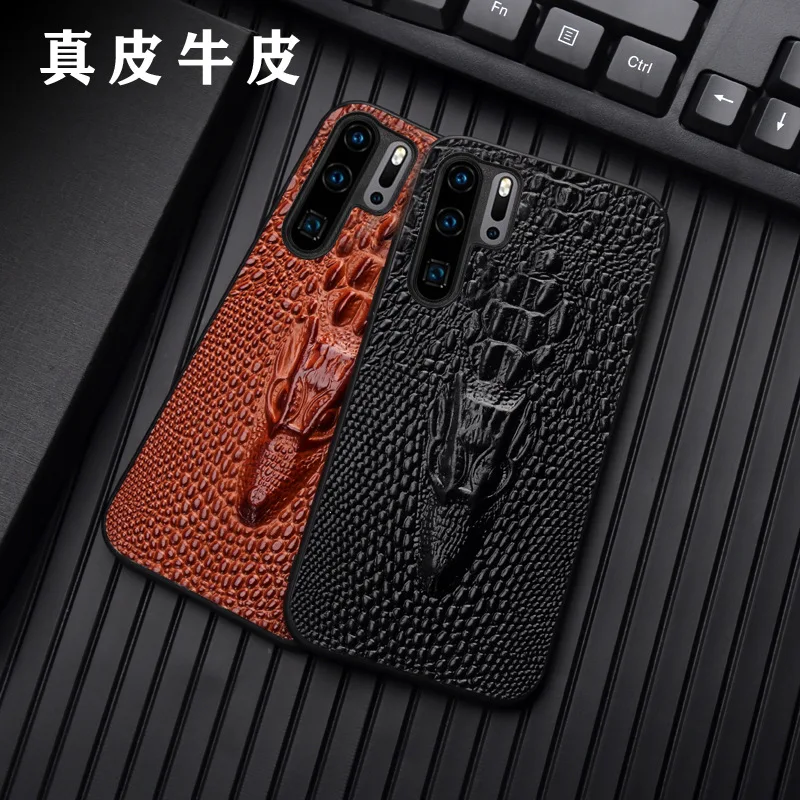 

Чехол для телефона Huawei P50 P40 P30 Pro + Plus из натуральной кожи