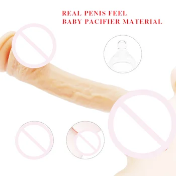 Anal Plug Tail Dildos And Dildos Gay Telescopic Penis Vibrator 18 Dildosex Toy Vibration Strap-Ons For Husband And Wife Toys 3