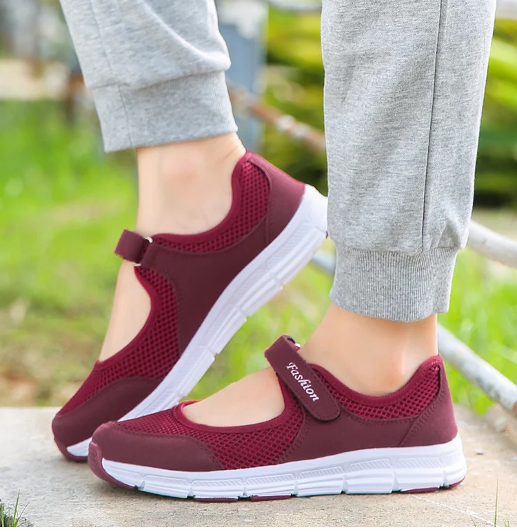 Women's Shoes Breathable Vulcanized Shoes Ultra-light Women's Casual Sports Comfortable Shoes Women's Walking Women's Flat Shoes