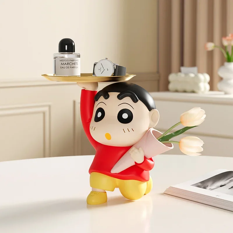 

Crayon Shin-Chan Входная фигурка ключа для оформления интерьера гостиной, украшение для дома, подарки на новоселье