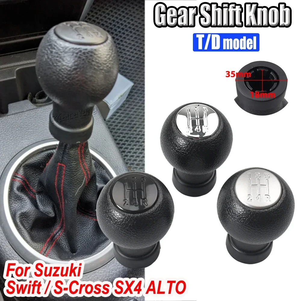 Per Suzuki Swift 2005-2010 Sx4 2007-2013 Alto 2010-2015 S-Cross Nuovo Pomello Del Cambio A 5 Velocità