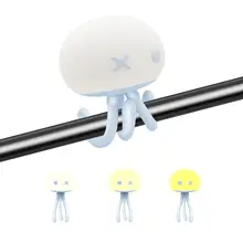 

Silicone Touch Sensor LED Jellyfish Night Light For Children Baby Kids LED USB Night Lamp