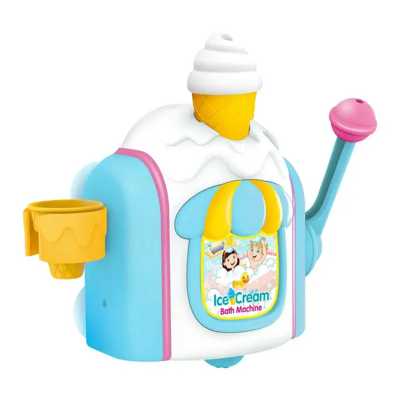 Bubble Ice Cream Maker Bath Toy Bubble Bathtub Toy For Bath Bubble Bath