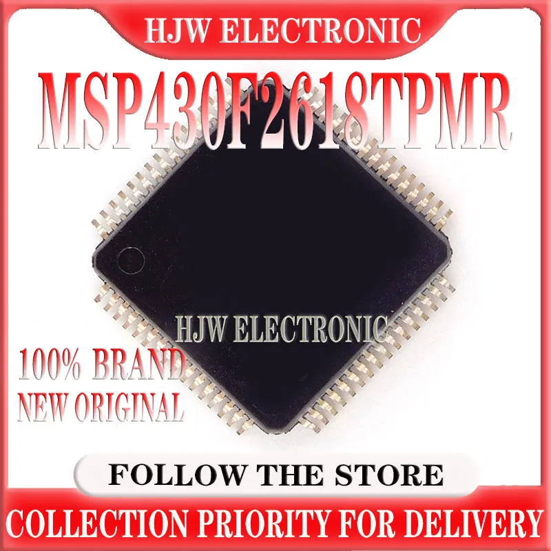 

Новинка 100, радиочастота MSP430F2618TPMR, 10-100% шт., детская трафаретная печать, интеграция M430F2618T