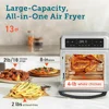 COSORI Air Fryer Toaster Oven, 13 Qt Airfryer Fits 8" Pizza, 11-in-1 Functions with Rotisserie, Dehydrate 4