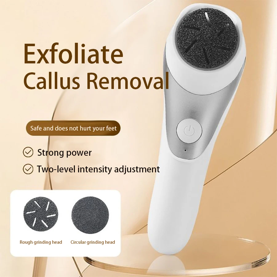 Electric Foot File Callus Remover Rechargeable Heel Cracked Dead Skin Scrubber Professional Foot Grinder Pedicure Machine Tools electric foot grinder electric foot file electric foot callus remover