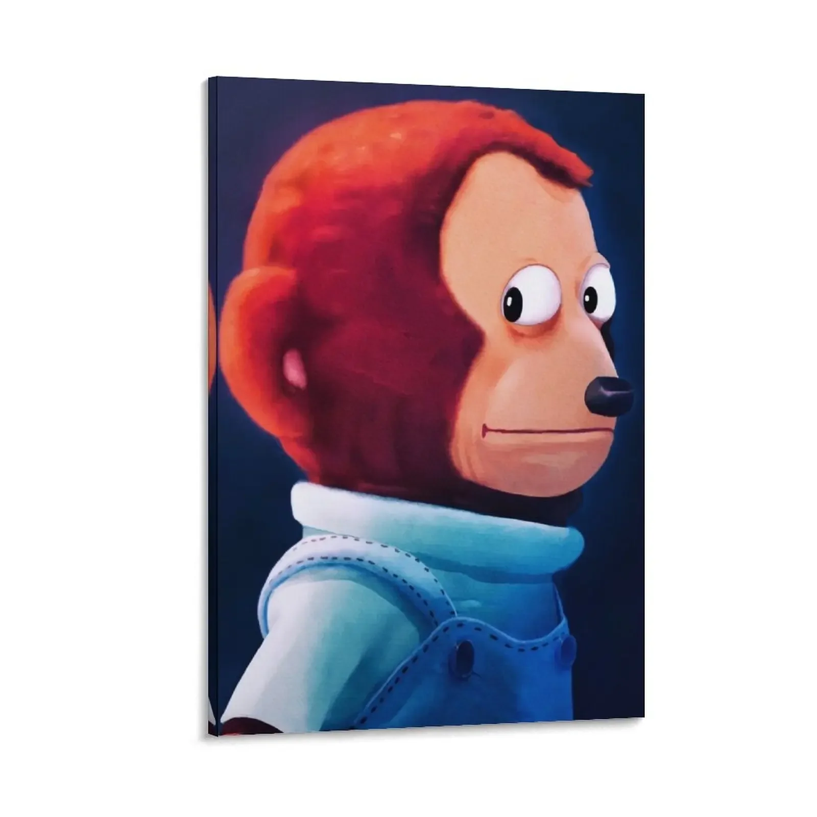 

Monkey Puppet Meme 1 Canvas Painting painting room decoration