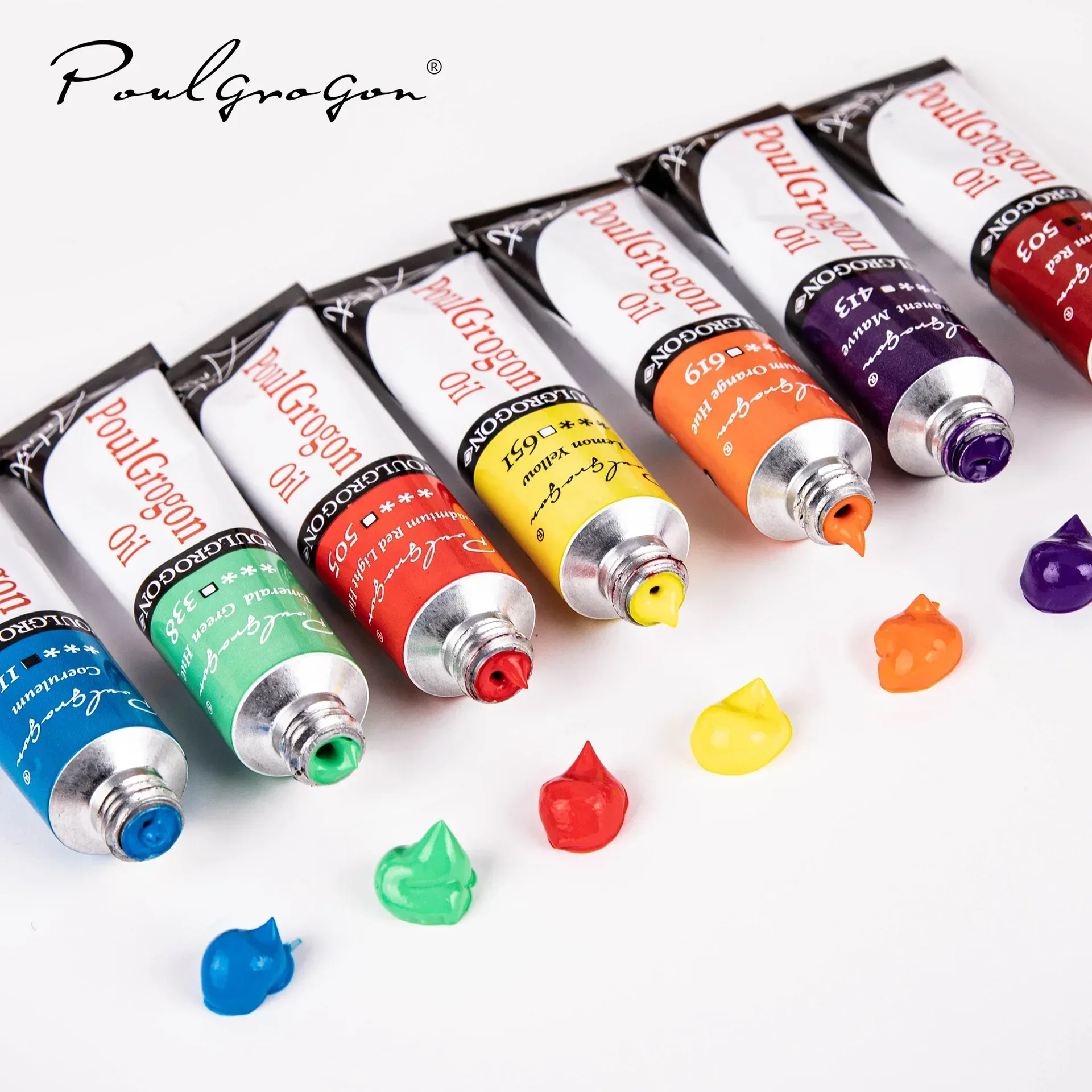 Non-Toxic 24 Colors 12ml Tube Professional Oil Paint Set for Artist Oil Painting Drawing Art Paint Supplies for Artists Painting