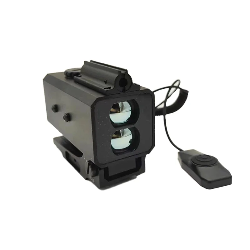Laser Rangefinder Laser Distance Meter LE-032 Real-time Mini Laser Rangefinder 1200yard 1200m Distance Tactical Outdoor Hunting Scope Bow Mountable