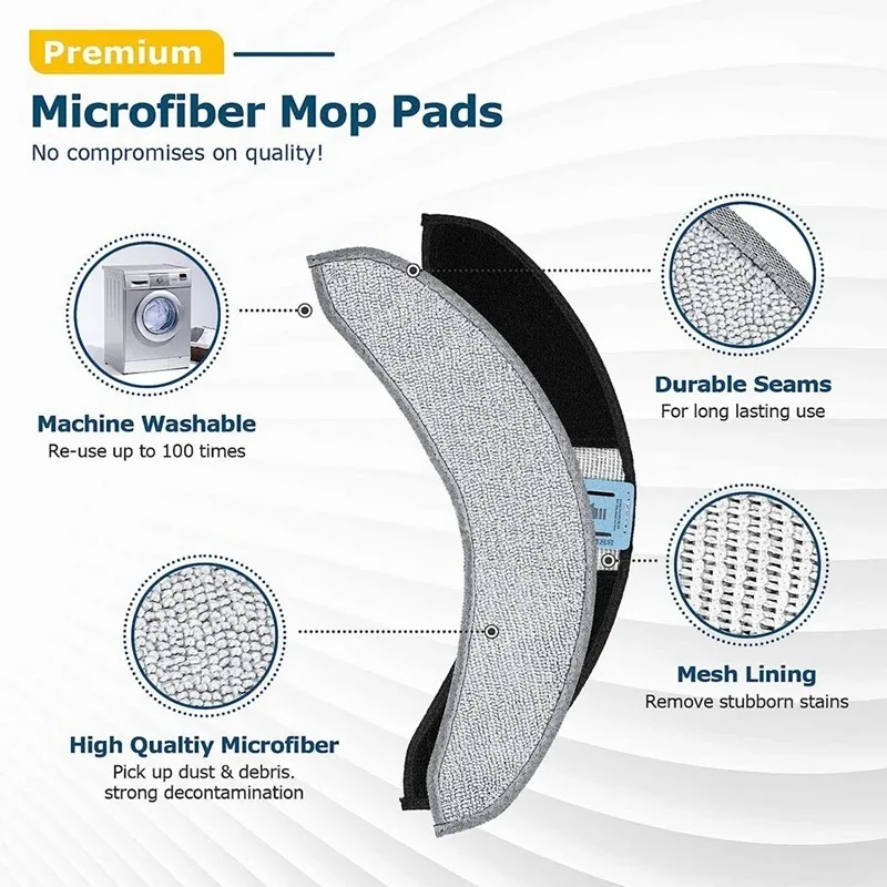 Premium Mop Pads Cloth Accessories