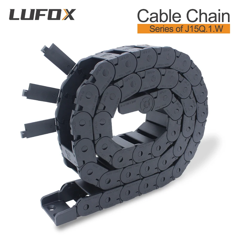Cable Drag Chain 1meter Bridge type external opening Series of J15Q.1.W 15*15 15*20 15*30 15*40 15*50