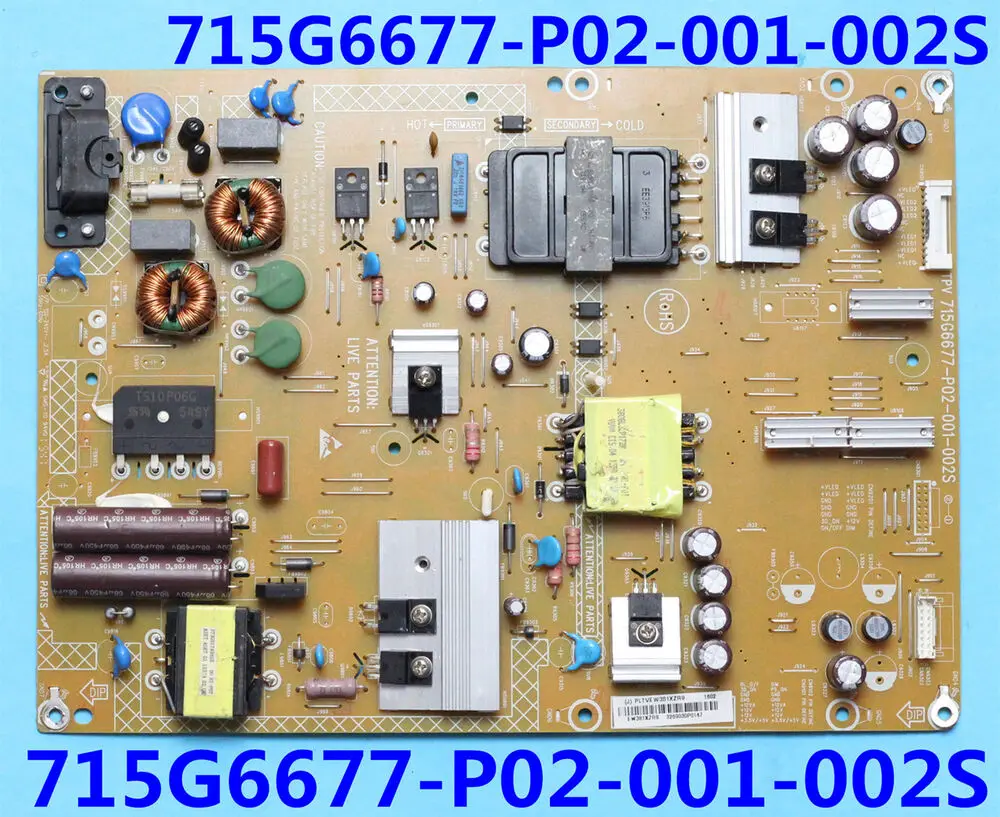 

For Philips Power Supply Board 715G6677-P02-001-002S