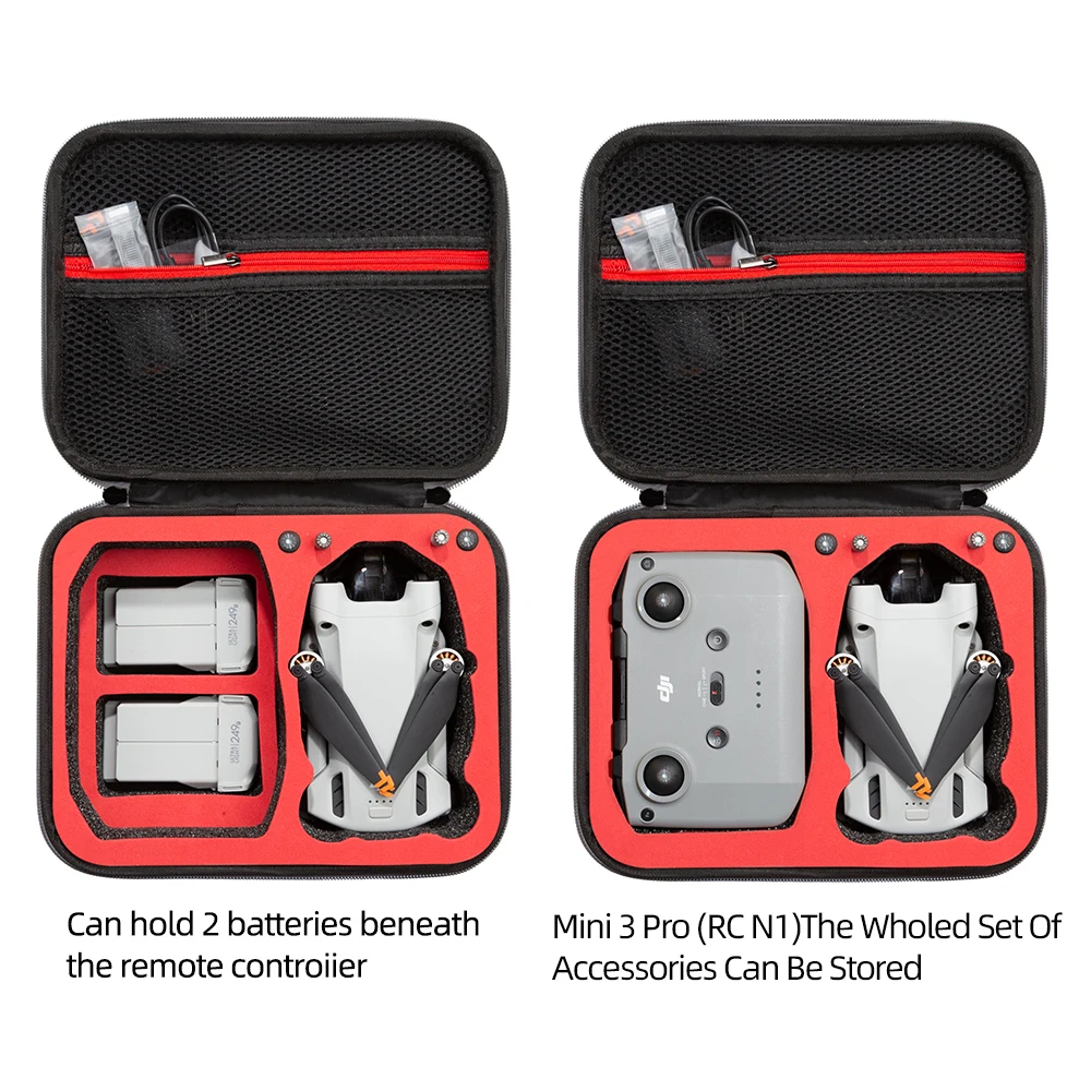 Storage Bag For DJI Mini 3 Pro Drone Remote Controller Handbag Carrying Case for DJI Mavic Mini 3 Pro Portable Box Accessories