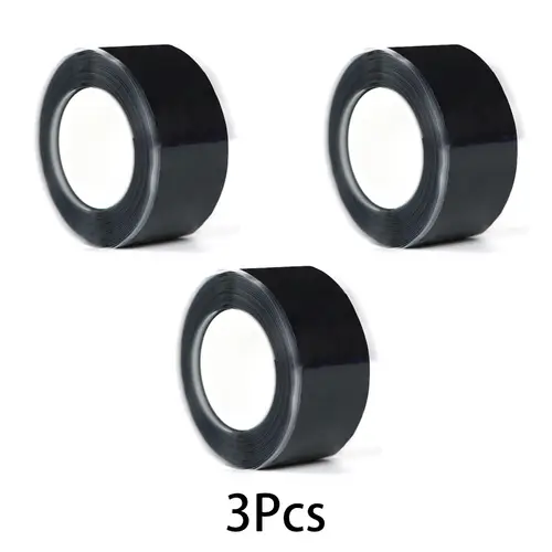 Black Self-Fusing Silicone Tape Cinta Impermeable Sellante Leak-stopping Water-stopping Repair Waterproof Sealing Tape - Image 8