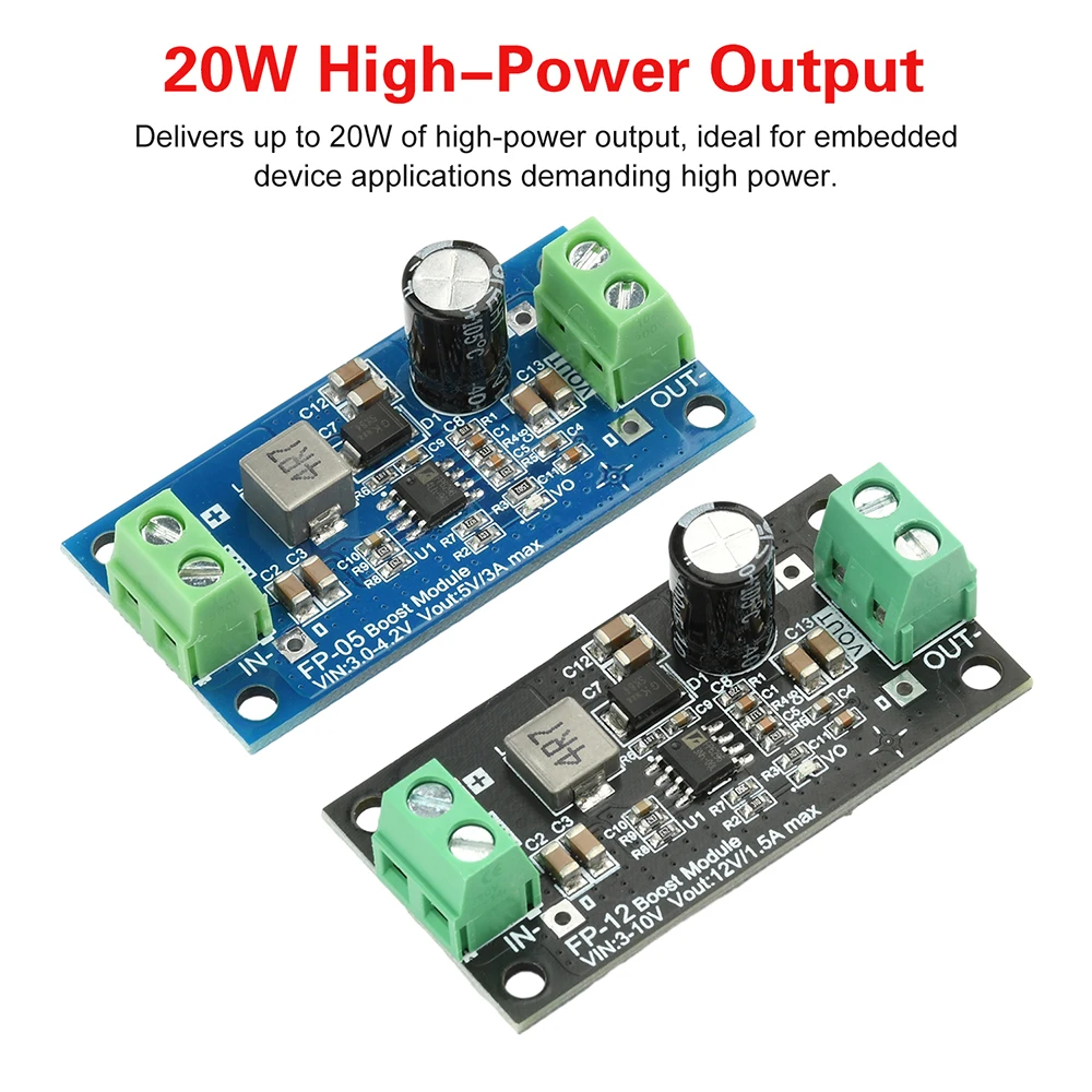 14VM0S MOSFET Boost Module DC-DC Step Up Converter Booster Power Supply ...
