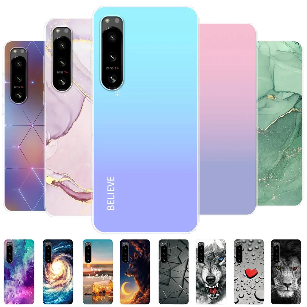 Per Sony Xperia 5 Iv Custodia Per Sony Xperia10 Iv 10 Iv Custodia Morbida In Silicone Trasparente Per Sony Xperia5 Iv Cover Posteriore Fundas