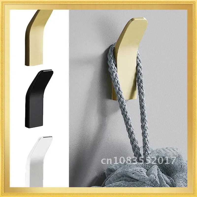 

Self-Adhesive Clothes Bag Hanger Hook Kitchen Storage Towel Hook For Bathroom Modern Wall Hanger Hook Bath Accessories
