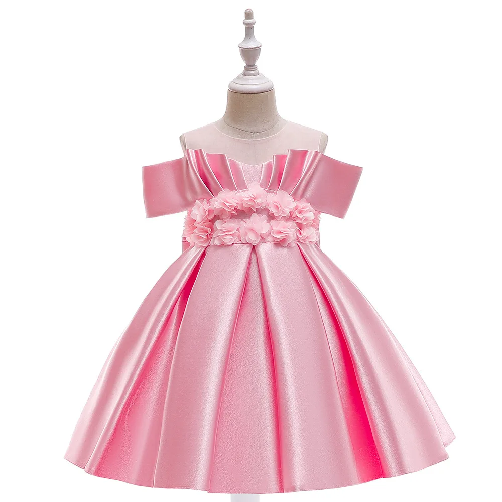 

Elegant Girl Princess Dresses Baby Girl Dress For 3-10Y Birthday Dress Christening Gown Infant Party Clothes Baby Vestidos