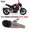 Slip On For HONDA CB1000R CB1000 R 2019- 2020 Years Motorcycle Exhaust Muffler Modified Titanium Alloy Escape Silencer Link Pipe