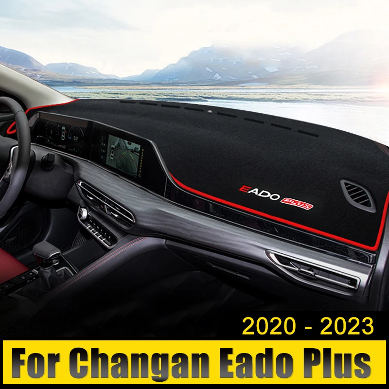 

For Changan Eado Plus 2020 2021 2022 LHD Car Dashboard Sun Shade Cover Avoid Light Pads Anti-UV Mat Non-Slip Case Carpets