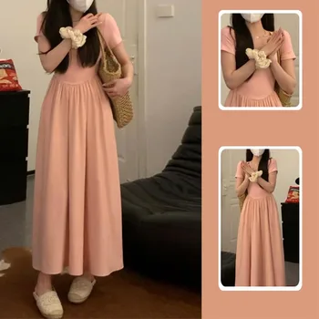 2024 New Maternity Fashions Dresses Summer Clothes For Pregnant Women Casual Pregnancy Dress Mother Breast Put together Clothing 2