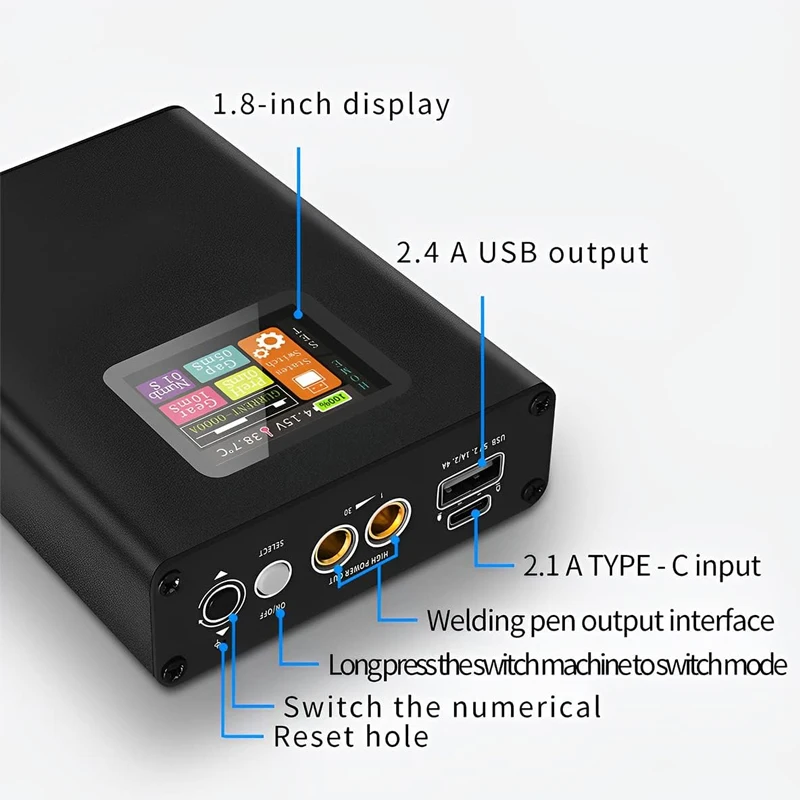 1 állítsa Maroktelefon Ízesít vmivel hegesztő gépi színben LCD monitor Mali Ízesít vmivel hegesztő gépi állítsa 500mah újratölthető Üteg Ízesít vmivel hegesztő gépi