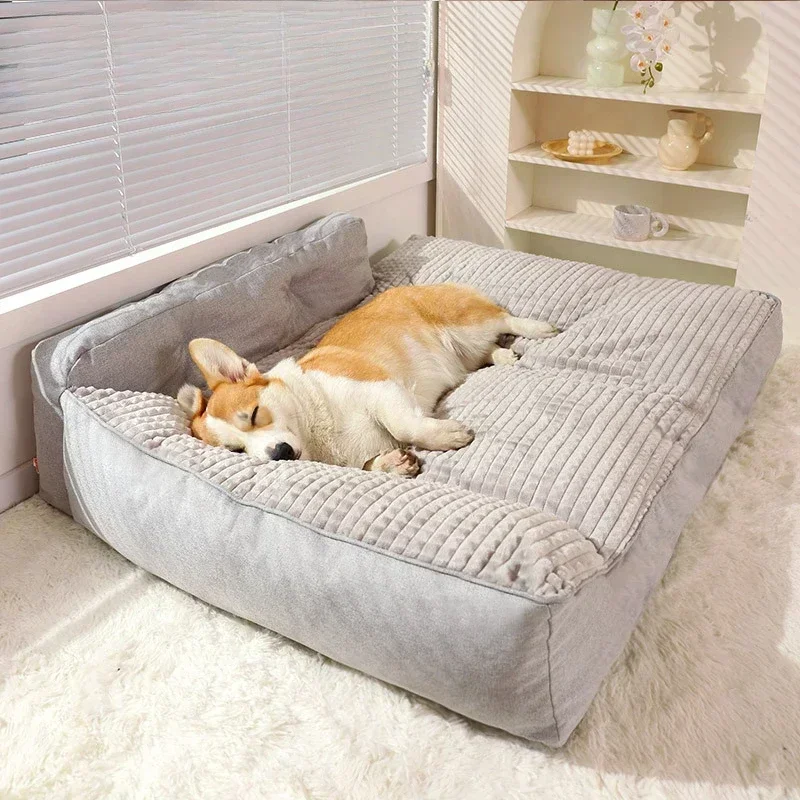 

Comfortable/thickened/warm Dog Cat Warm Sleeping Bed Cozy Nest Mat Medium Big Dogs Cushion Kennel Cat Pad Pet Supplies