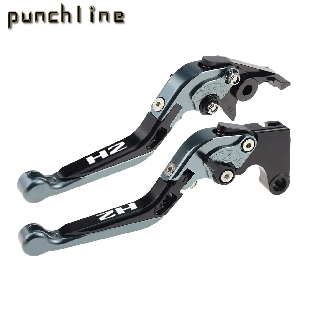 Fit For H2 H2R 2015-2020 H2 H2 R Motorcycle CNC Accessories Folding Extendable Brake Clutch Levers Adjustable Handle Set 5