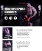 Multifunction Fitness Tricep Rope Cable Attachment Anti-slip Handles Grip Durable Nylon Strength Training Gantry Accessories 4