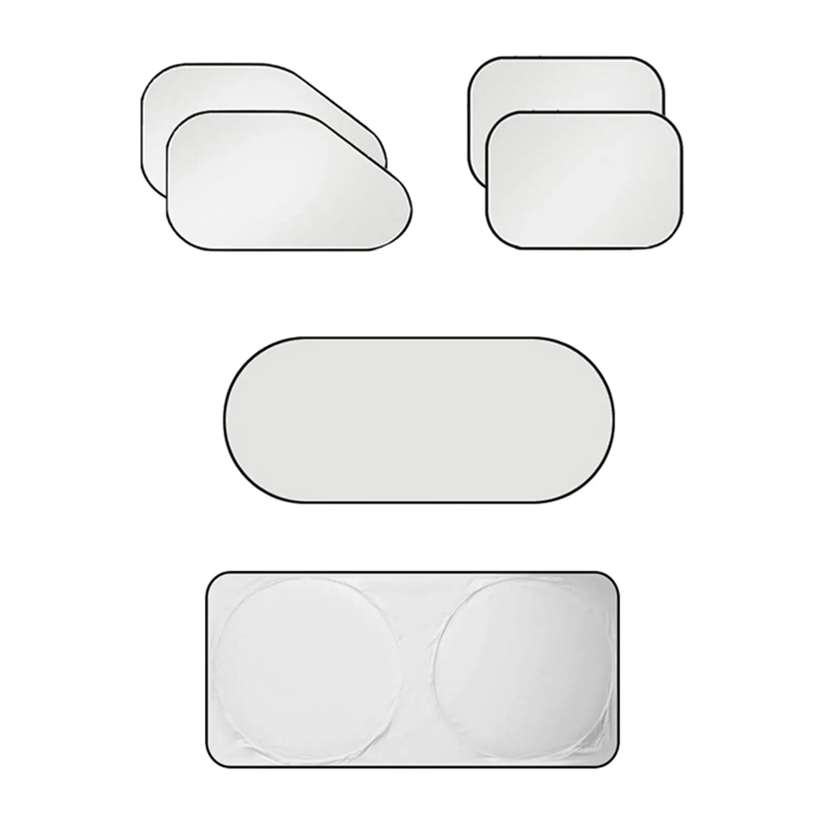 6Pcs Car Window Shades Privacy Shade Blackout Sun Blocker Visor Suction Cups for Travel Changing Clothes Baby Kids Truck Napping 6Pcs Car Window Shades Privacy Shade Blackout Sun Blocker Visor Suction Cups for Travel Changing Clothes Baby Kids Truck Napping