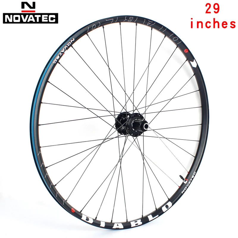 Novatec mountain bike wheel set 29 inch DH bearing  XD641SB XD642 vacuum 7-11 speed disc brake 32H Barrel shaft bicycle wheels