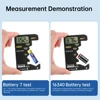 BT189 Button Cell Battery Tester 9V N D C AA AAA Universal Household LCD Display Battery Tester Power Bank Detectors Tools 5