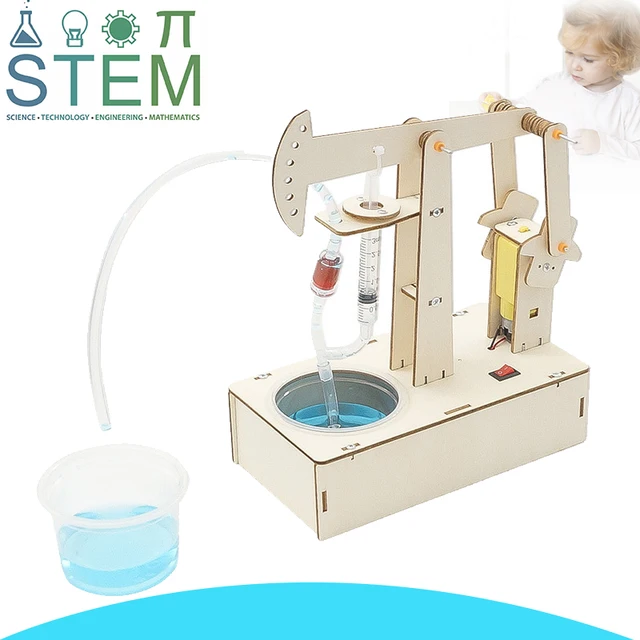 DIY Pumping Water Experiment with Paint 1
