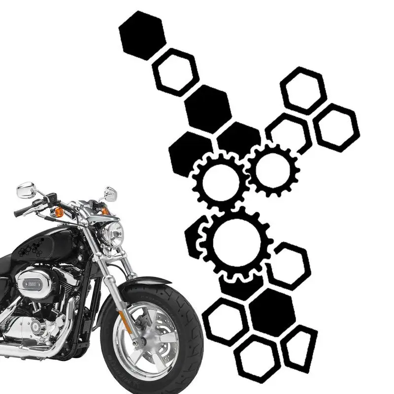

Car Stickers Accessories Beautiful Honeycomb Pattern Personality Car Cover Scratches Motorcycle Exterior Parts Accessories