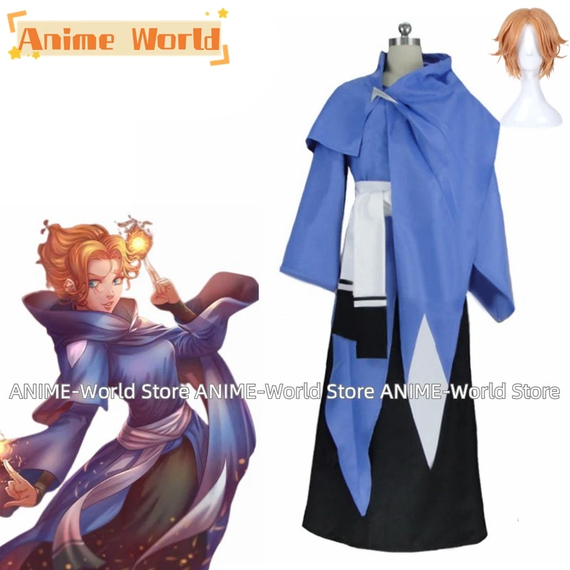 《 Custom Made "Halloween Castlevania Cosplay Sypha Belnaes Dress Tv Costume Cosplay Adulto Deluxe Alta Qualità Custom Made Anime