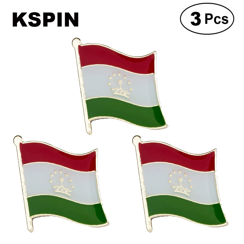 

Tajikistan Lapel Pin Brooches Pins Flag badge Brooch Badges